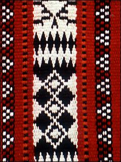 detail: designs in storage bag